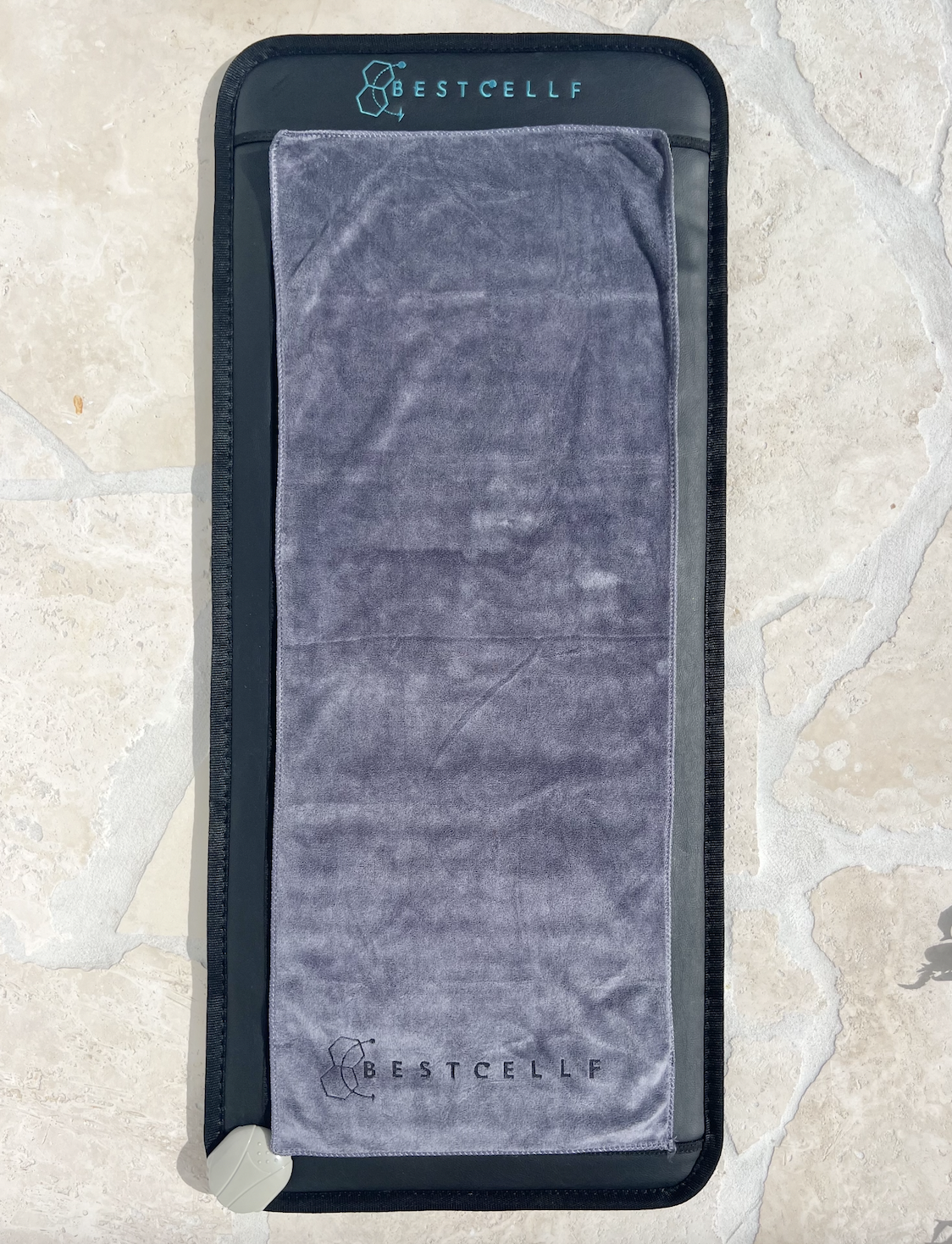 Best Cellf Small Charcoal Microfibre Towel
