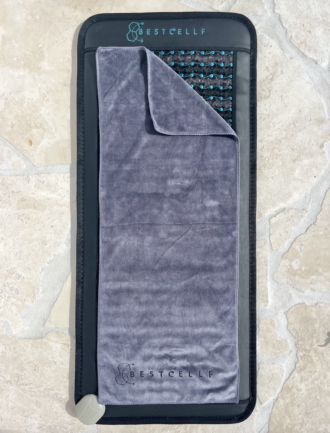 Best Cellf Charcoal Microfibre Towel Small