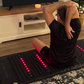 Filipe Stretching on Infrared PEMF Mat Deluxe