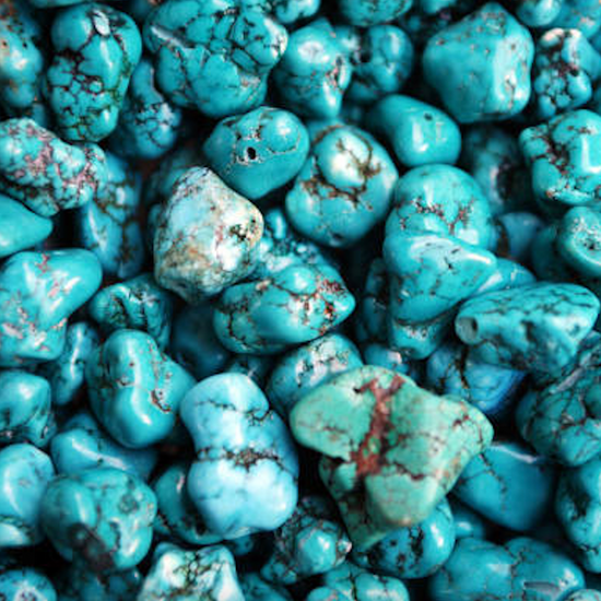 turquoise stones